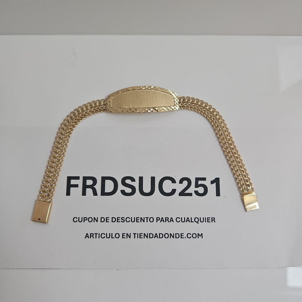 ESCLAVA ORO 10 K 14.7 GRMS (SEMINUEVO)