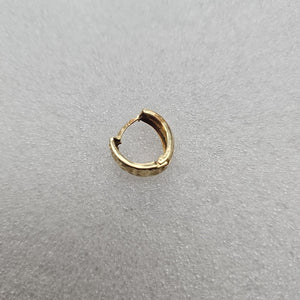 ARRACADAS PAR ORO 14 K 2.9 GRMS (SEMINUEVO)