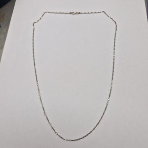 CADENA ORO BLANCO 14 K 2.8 GRMS (SEMINUEVO)