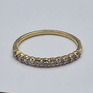 ANILLITO,MEDIA CHURUMBELA ORO 18 K 1,30 GRMS (SEMINUEVO)