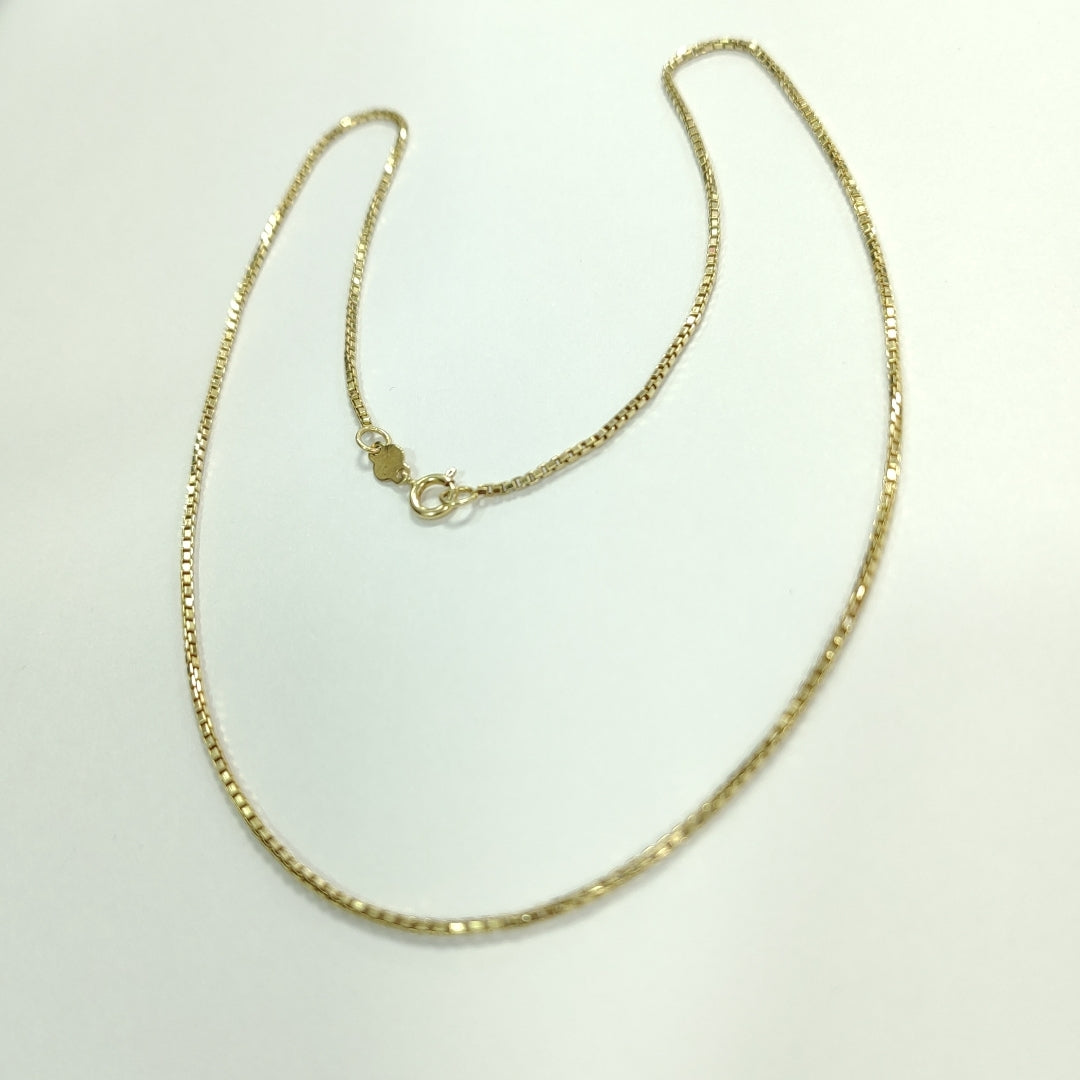 CADENA ORO 14 K 4.9 GRMS (SEMINUEVO)