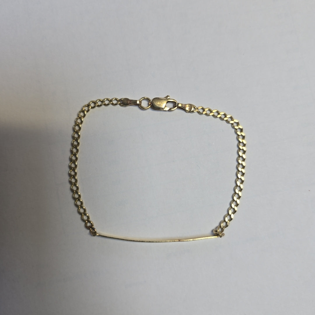 ESCLAVA ORO 14 K 3.3 GRMS (SEMINUEVO)
