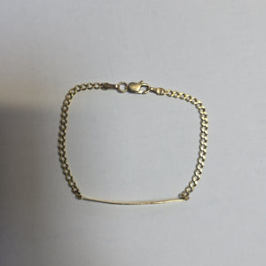 ESCLAVA ORO 14 K 3.3 GRMS (SEMINUEVO)