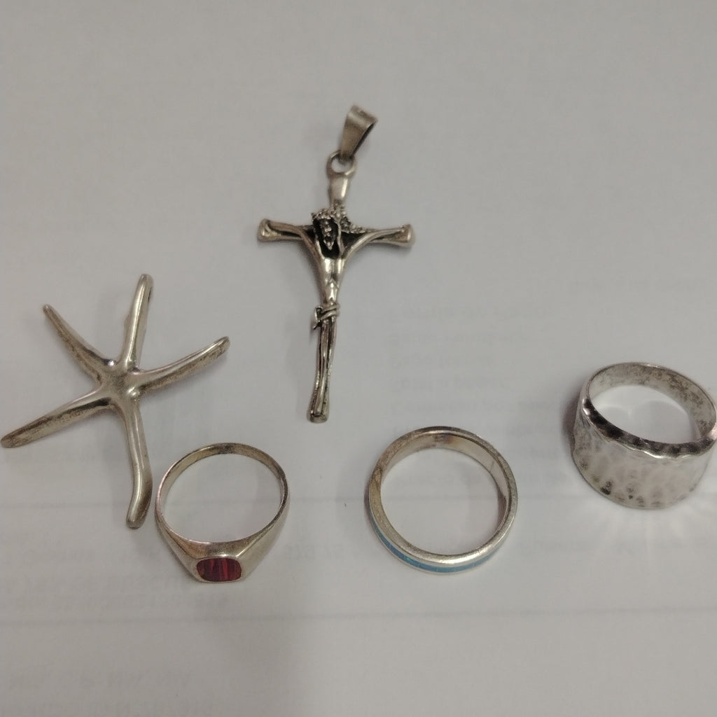 ANILLITO, DIJE PLATA 30.7 GRMS (SEMINUEVO)