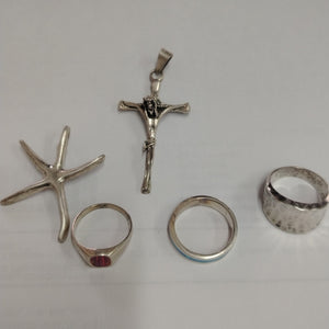 ANILLITO, DIJE PLATA 30.7 GRMS (SEMINUEVO)