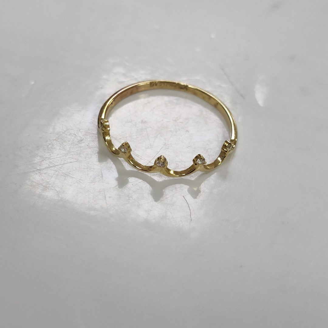 ANILLO ORO 10 K 0.9 GRMS (SEMINUEVO)