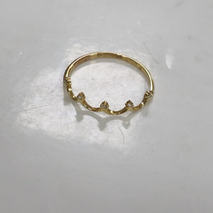 ANILLO ORO 10 K 0.9 GRMS (SEMINUEVO)