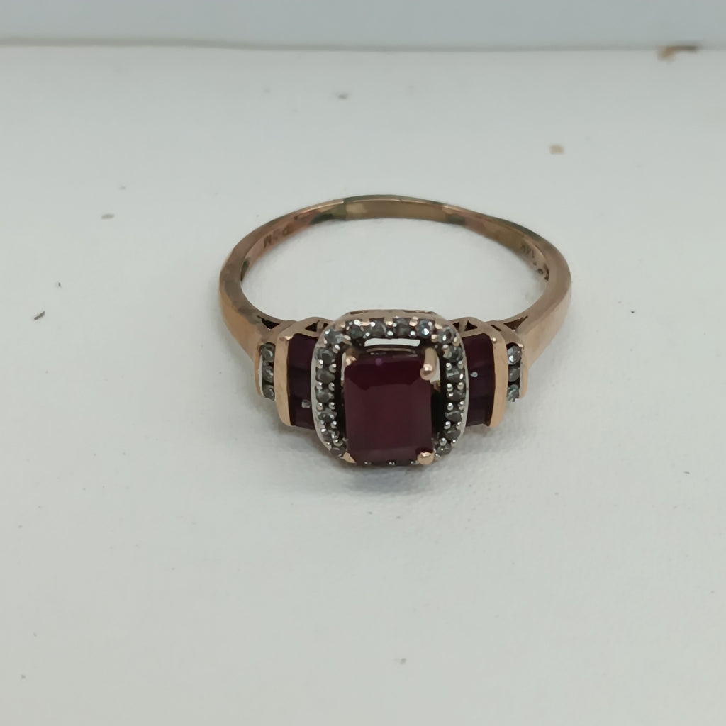 ANILLO ORO 14 K 3.4 GRMS (SEMINUEVO)
