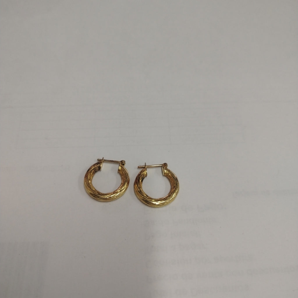 ARRACADAS PAR ORO 14 K 1.7 GRMS (SEMINUEVO)