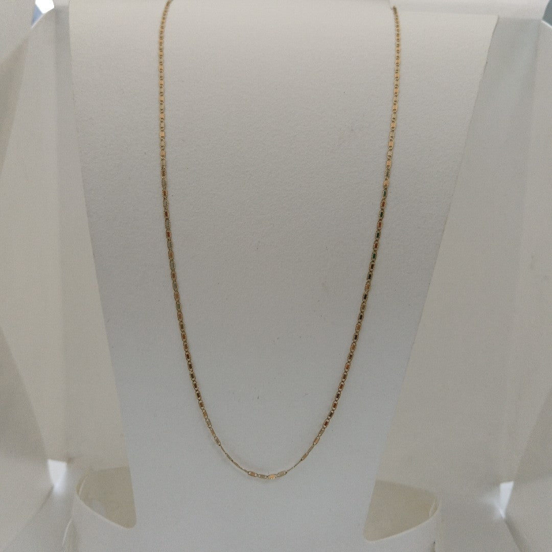 CADENA ORO 14 K 1,60 GRMS (SEMINUEVO)
