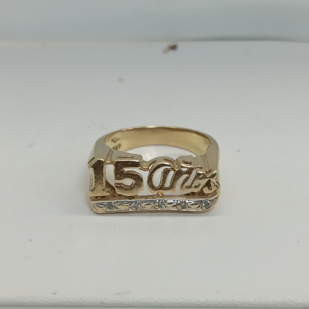ANILLO ORO 14 K 5.2 GRMS (SEMINUEVO)