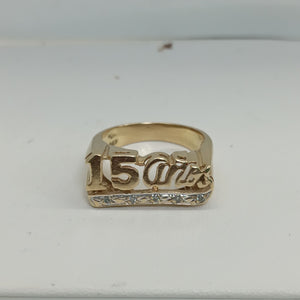 ANILLO ORO 14 K 5.2 GRMS (SEMINUEVO)