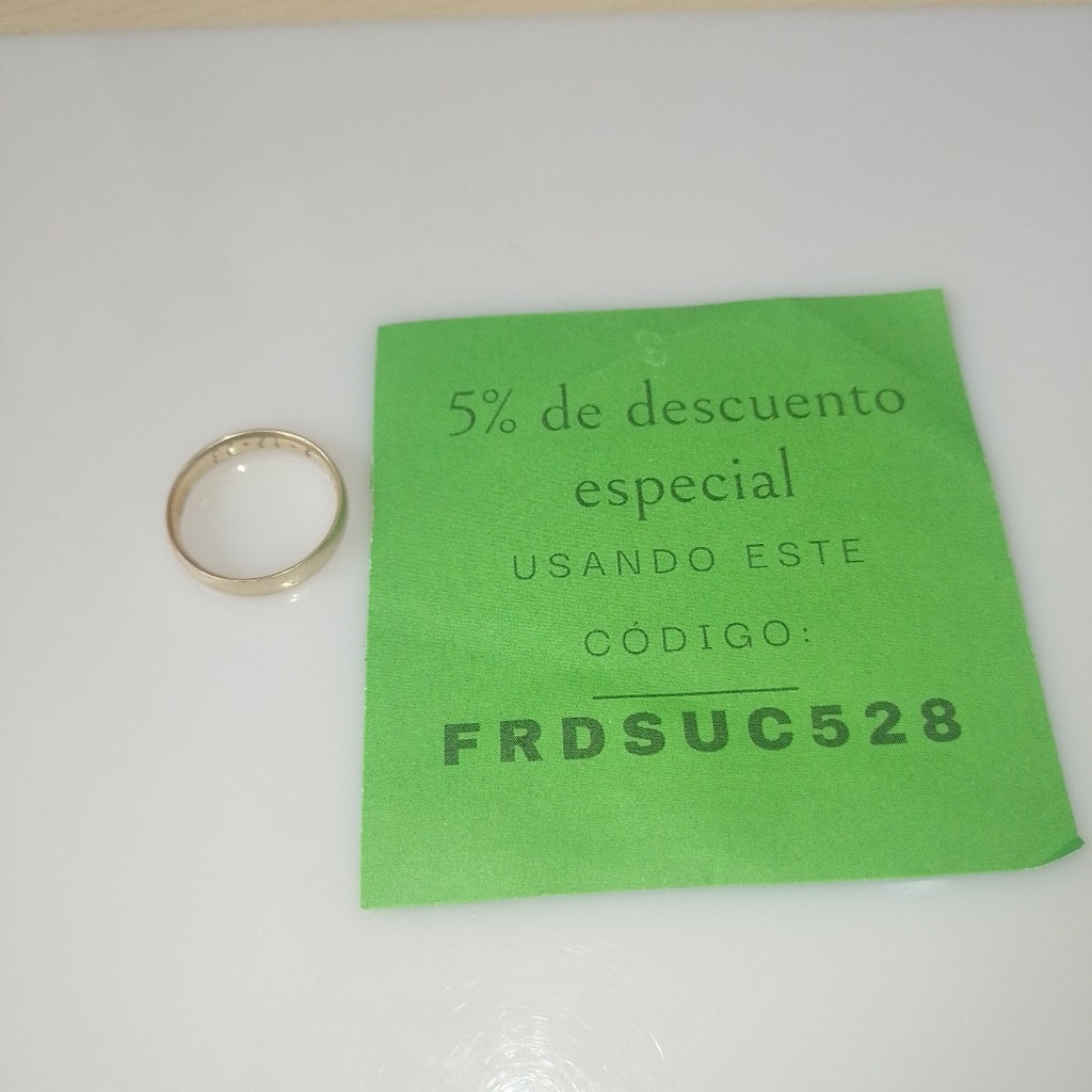 ARGOLLA ORO 10 K 1,80 GRMS (SEMINUEVO)