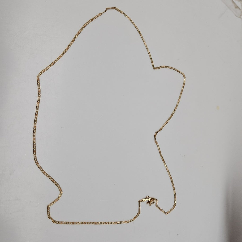 CADENA ORO COMBINADO 14 K 2.2 GRMS (SEMINUEVO)