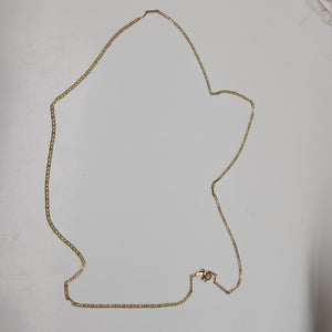 CADENA ORO COMBINADO 14 K 2.2 GRMS (SEMINUEVO)