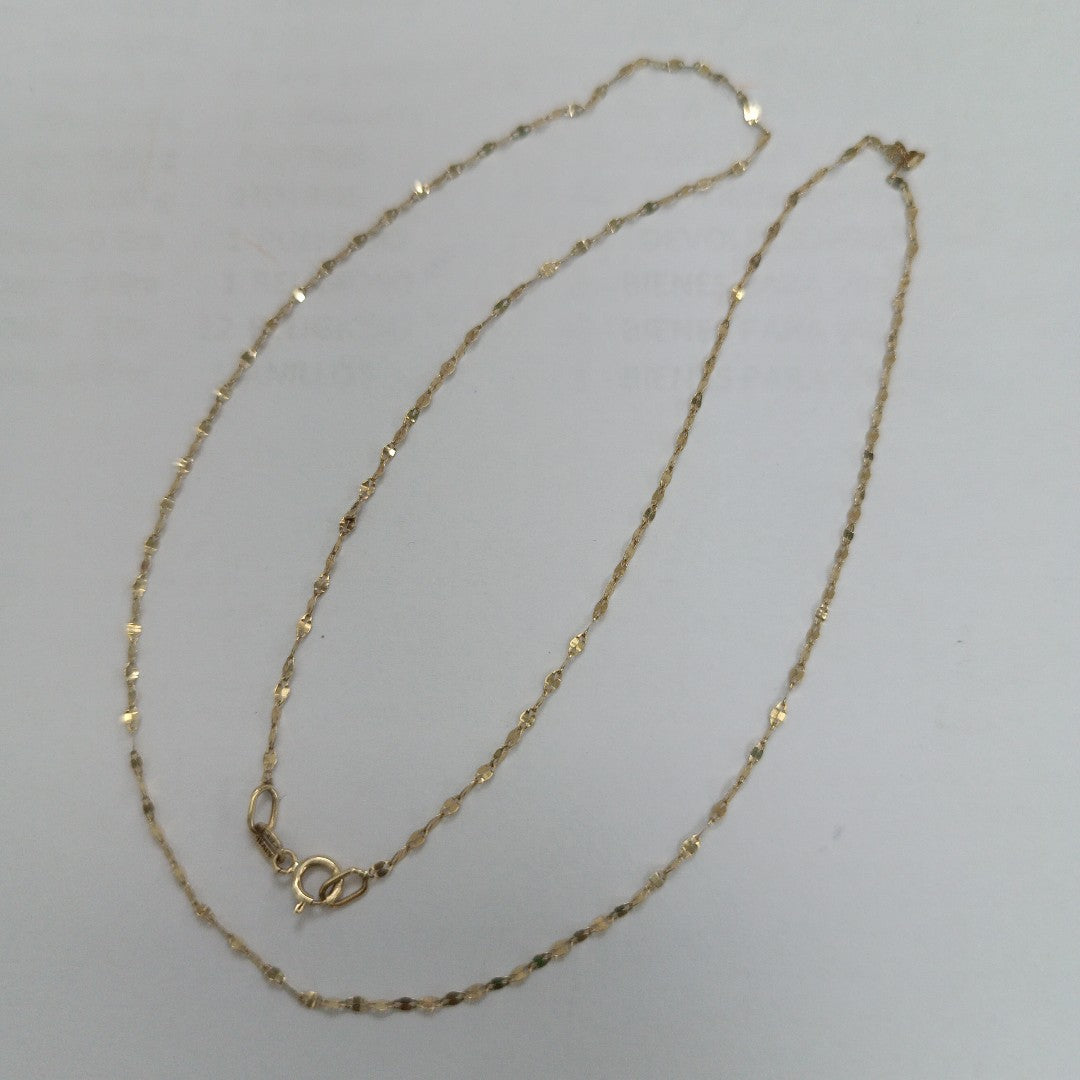 CADENA ORO 10 K 0.7 GRMS (SEMINUEVO)
