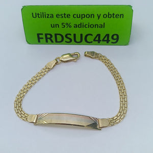 ESCLAVA ORO 14 K 4.1 GRMS (SEMINUEVO)