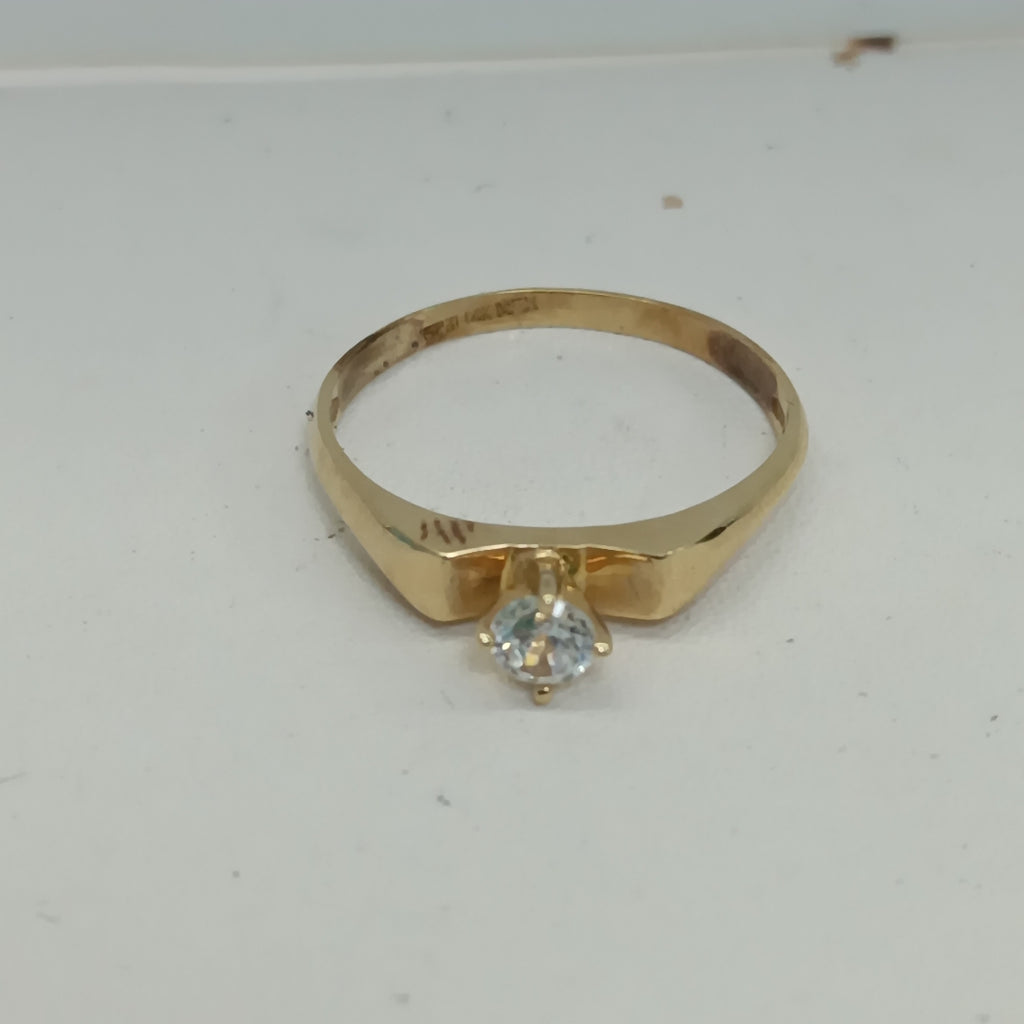 SOLITARIO ORO 14 K 2.1 GRMS (SEMINUEVO)