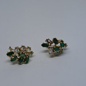 ARETES PAR ORO 14 K 4,30 GRMS (SEMINUEVO)