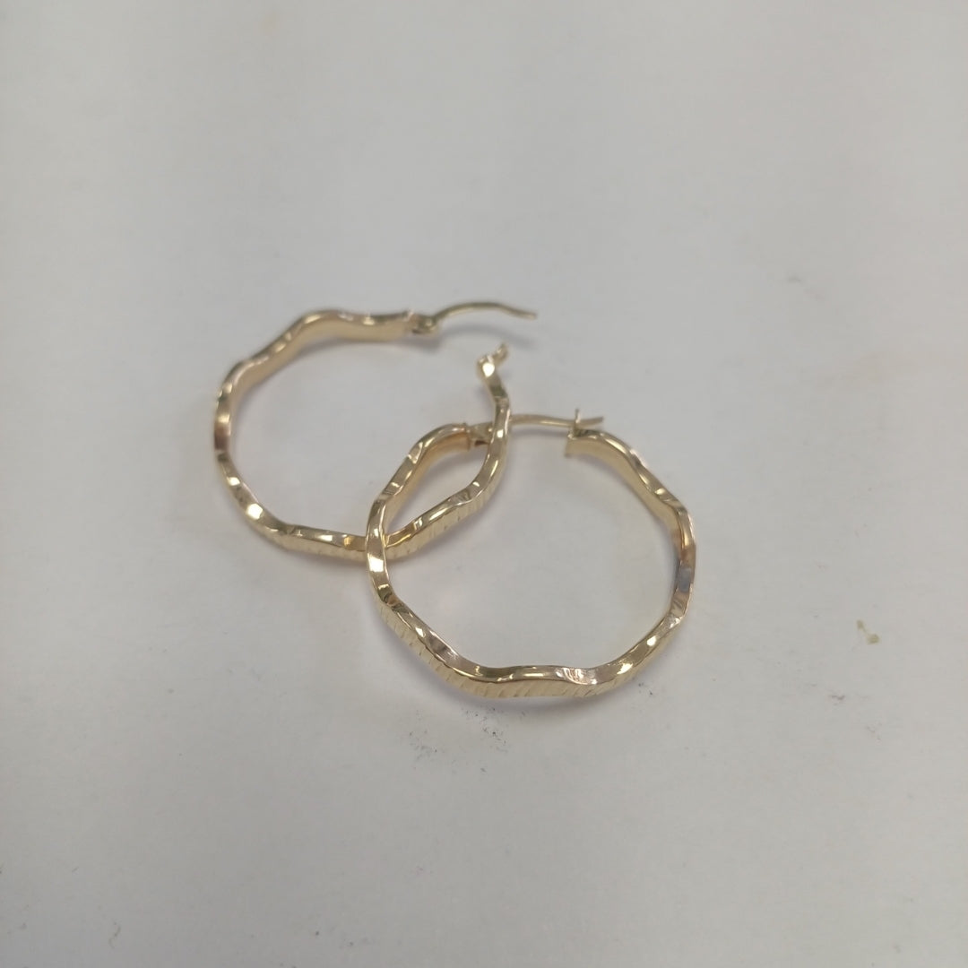 ARRACADAS PAR ORO 14 K 2.9 GRMS (SEMINUEVO)