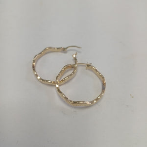 ARRACADAS PAR ORO 14 K 2.9 GRMS (SEMINUEVO)