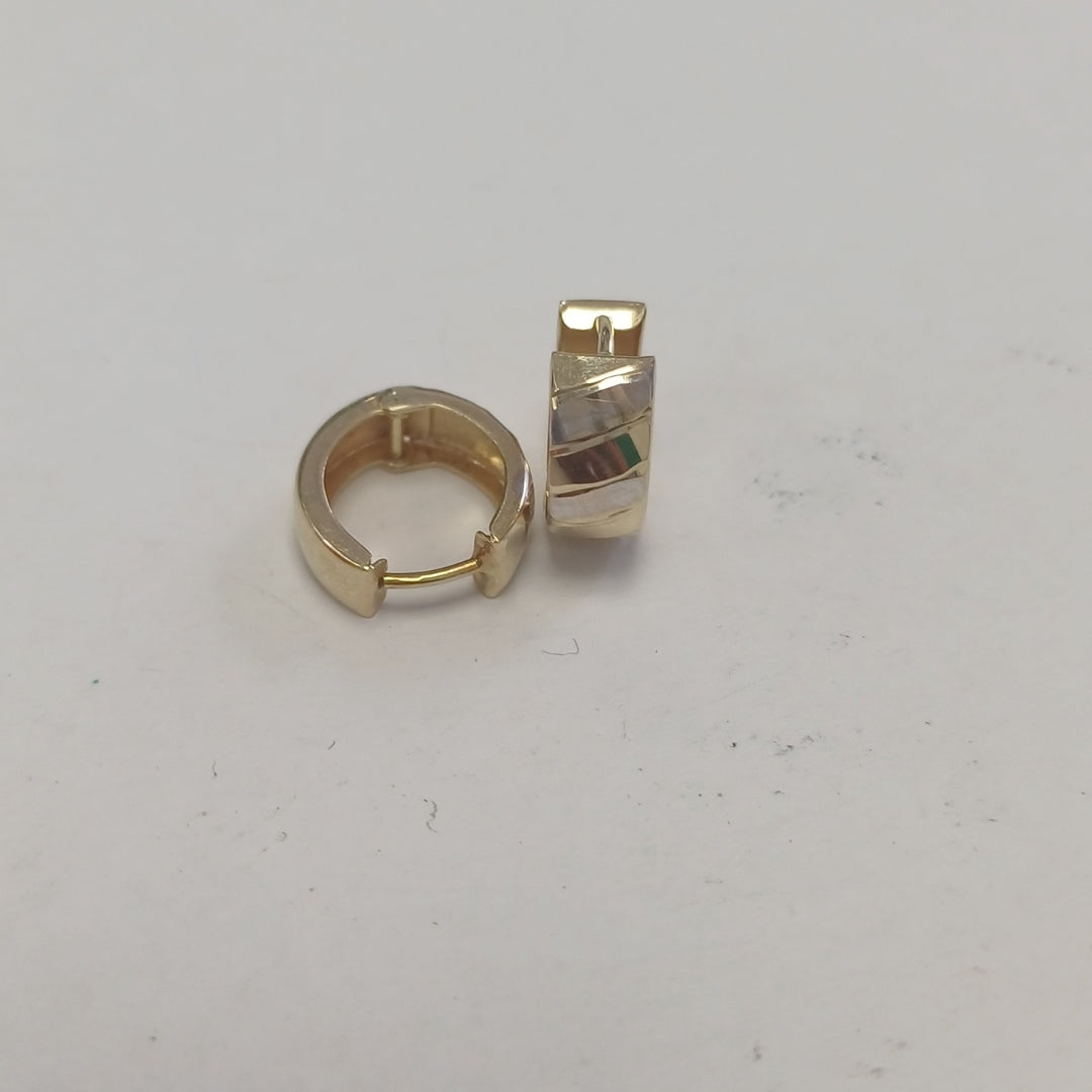 ARRACADAS PAR ORO 10 K 1.3 GRMS (SEMINUEVO)
