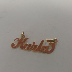 DIJE ORO 14 K 1.2 GRMS (SEMINUEVO)