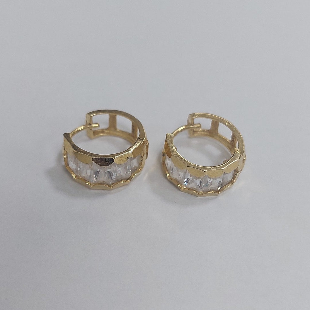 ARRACADAS PAR ORO 14 K 3,10 GRMS (SEMINUEVO)