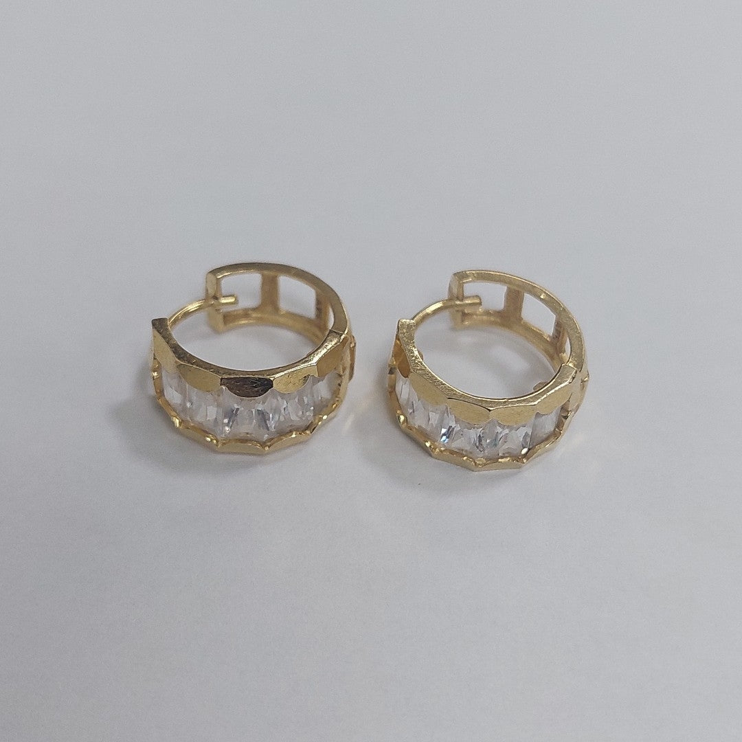 ARRACADAS PAR ORO 14 K 3,10 GRMS (SEMINUEVO)