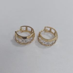 ARRACADAS PAR ORO 14 K 3,10 GRMS (SEMINUEVO)