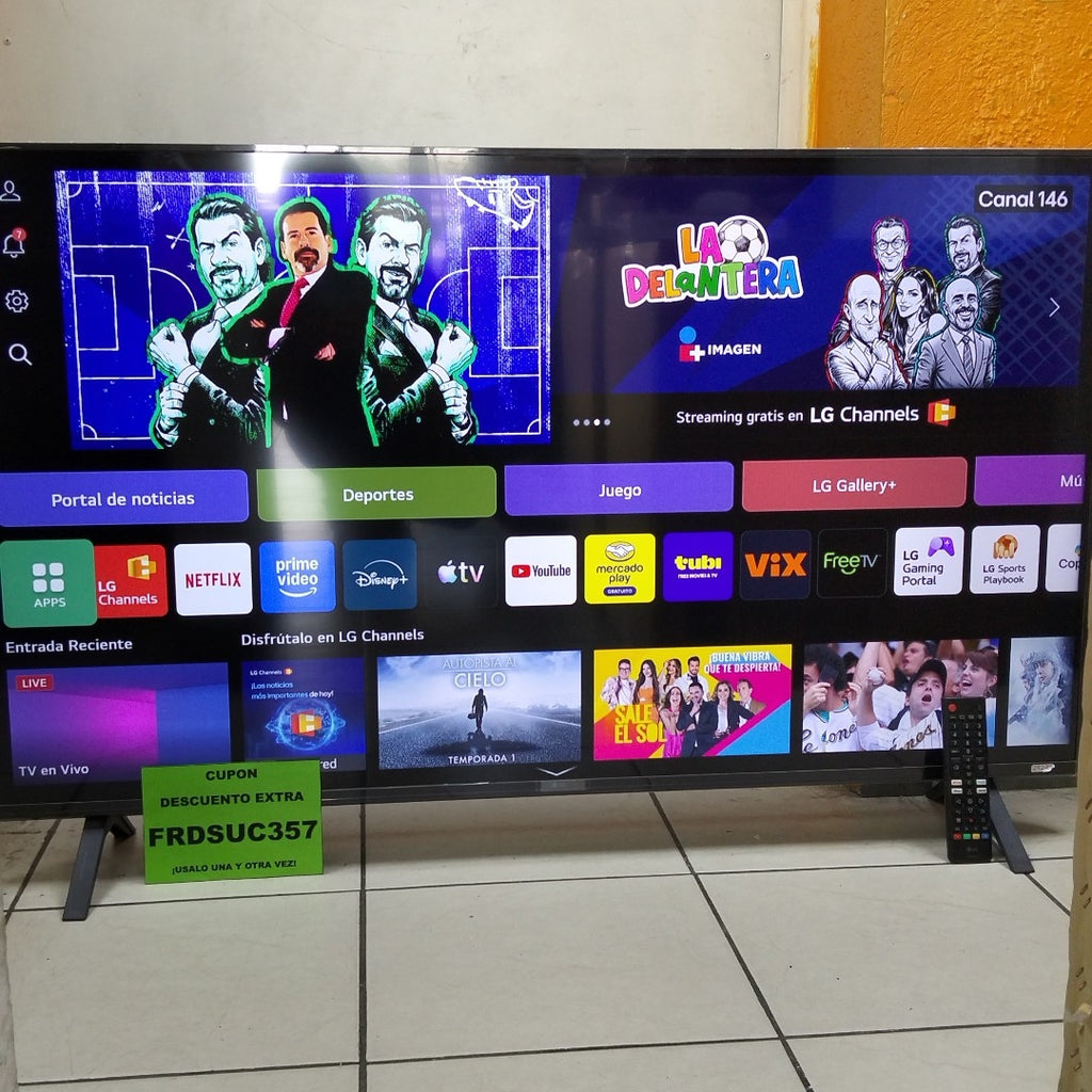 PANTALLA LG 50UA7500PSA (2025) 50" ULTRA HD 4K (SEMINUEVO)