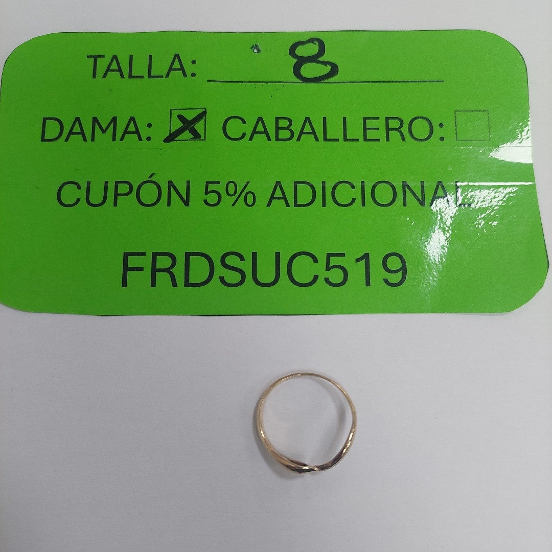 ANILLITO ORO 14 K 1.9 GRMS (SEMINUEVO)