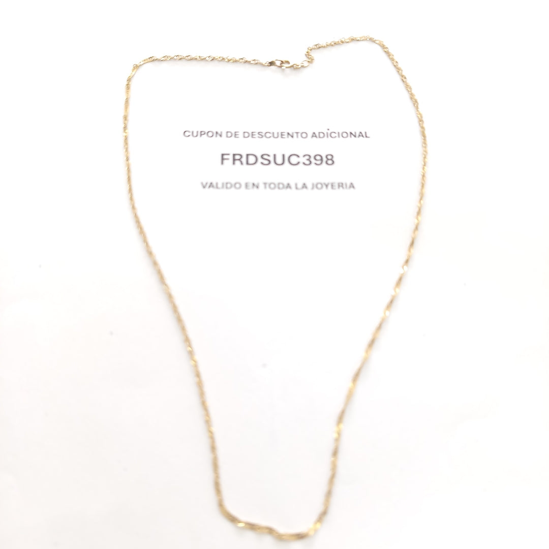 CADENA ORO 14 K 2 GRMS (SEMINUEVO)