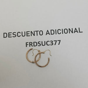 ARRACADAS PAR ORO 8 K 2,10 GRMS (SEMINUEVO)