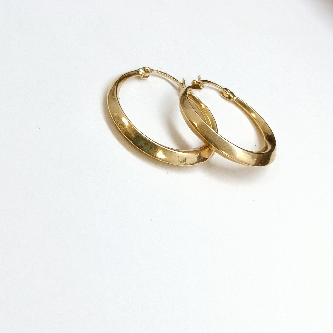 ARRACADAS PAR ORO 14 K 2,60 GRMS (SEMINUEVO)