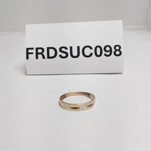 ANILLITO ORO COMBINADO 10 K 1,50 GRMS (SEMINUEVO)
