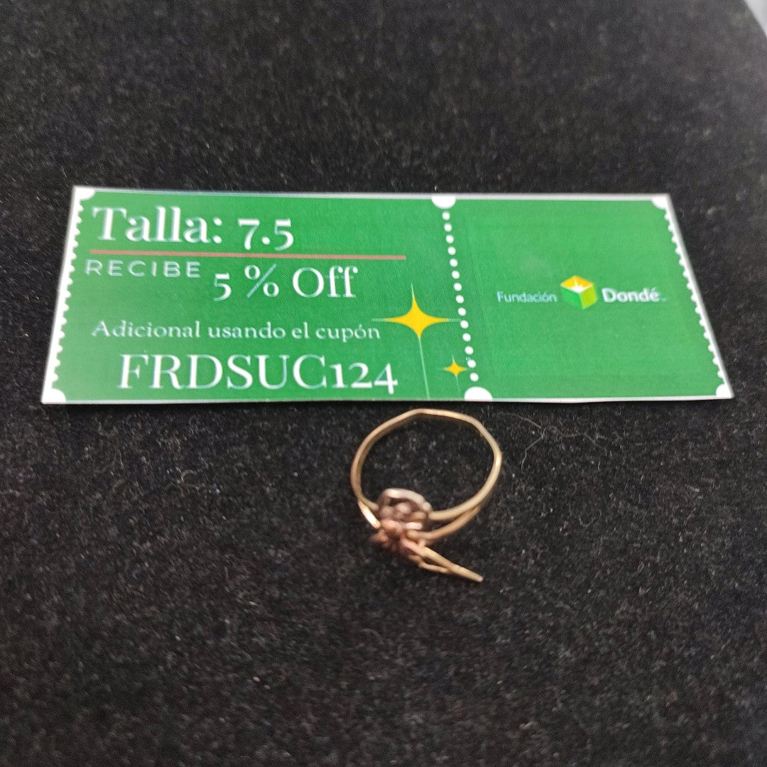 ANILLITO ORO 10 K 1.5 GRMS (SEMINUEVO)