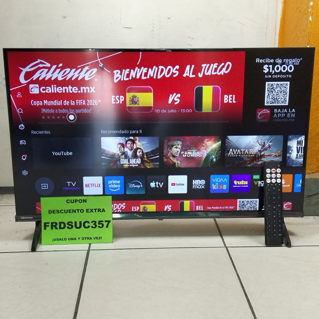 PANTALLA HISENSE 32A4NV (2025) 32" LED HD (SEMINUEVO)
