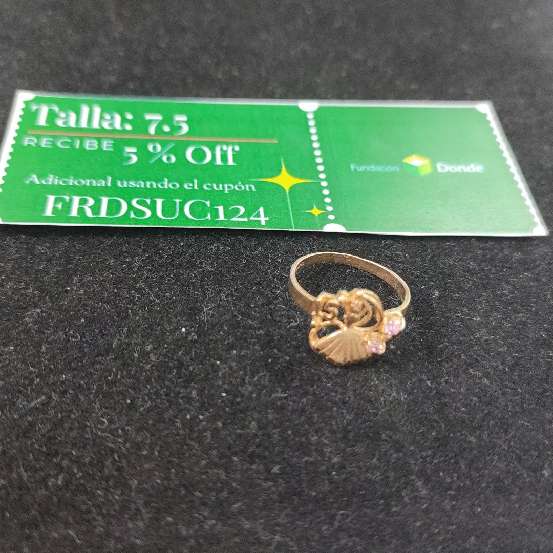 ANILLITO ORO 10 K 1.9 GRMS (SEMINUEVO)