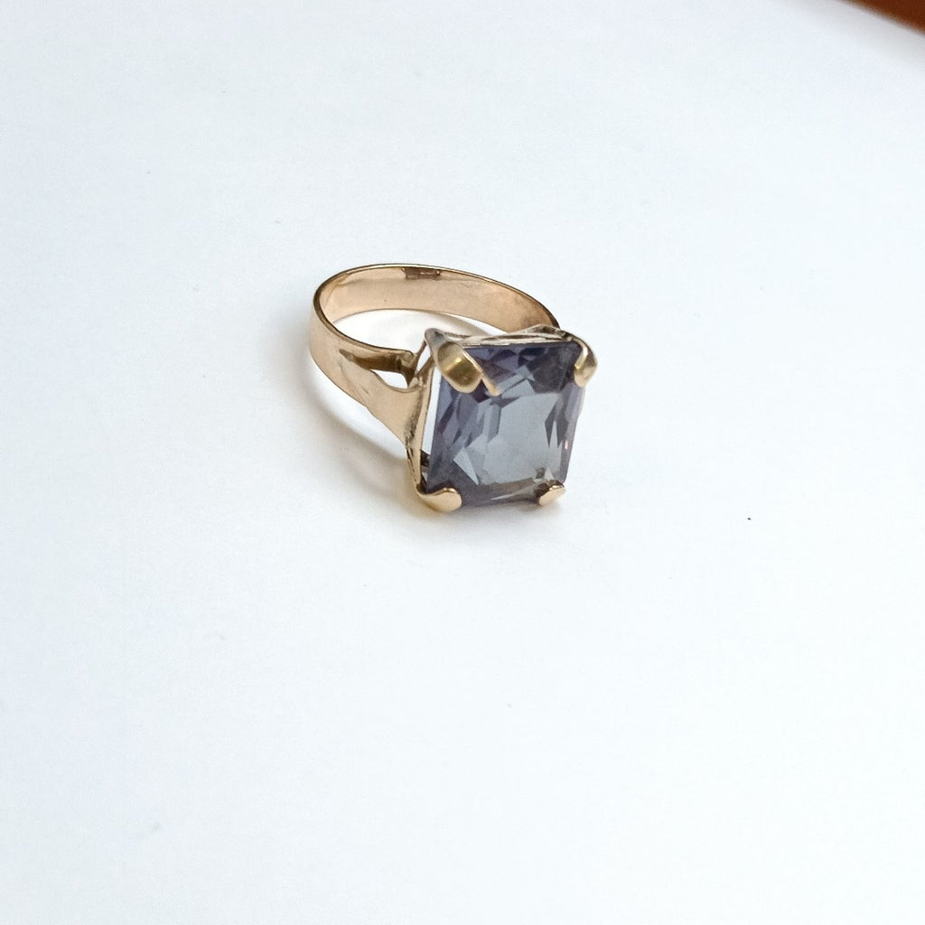 ANILLO ORO 10 K 6,60 GRMS (SEMINUEVO)