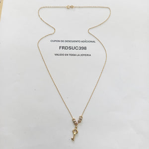 CADENA, DIJE ORO 14 K 1.5 GRMS (SEMINUEVO)