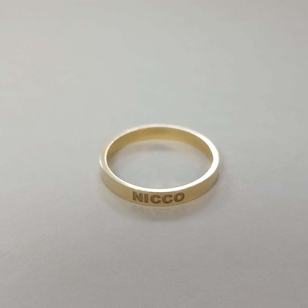 ARGOLLA ORO 14 K 3,10 GRMS (SEMINUEVO)