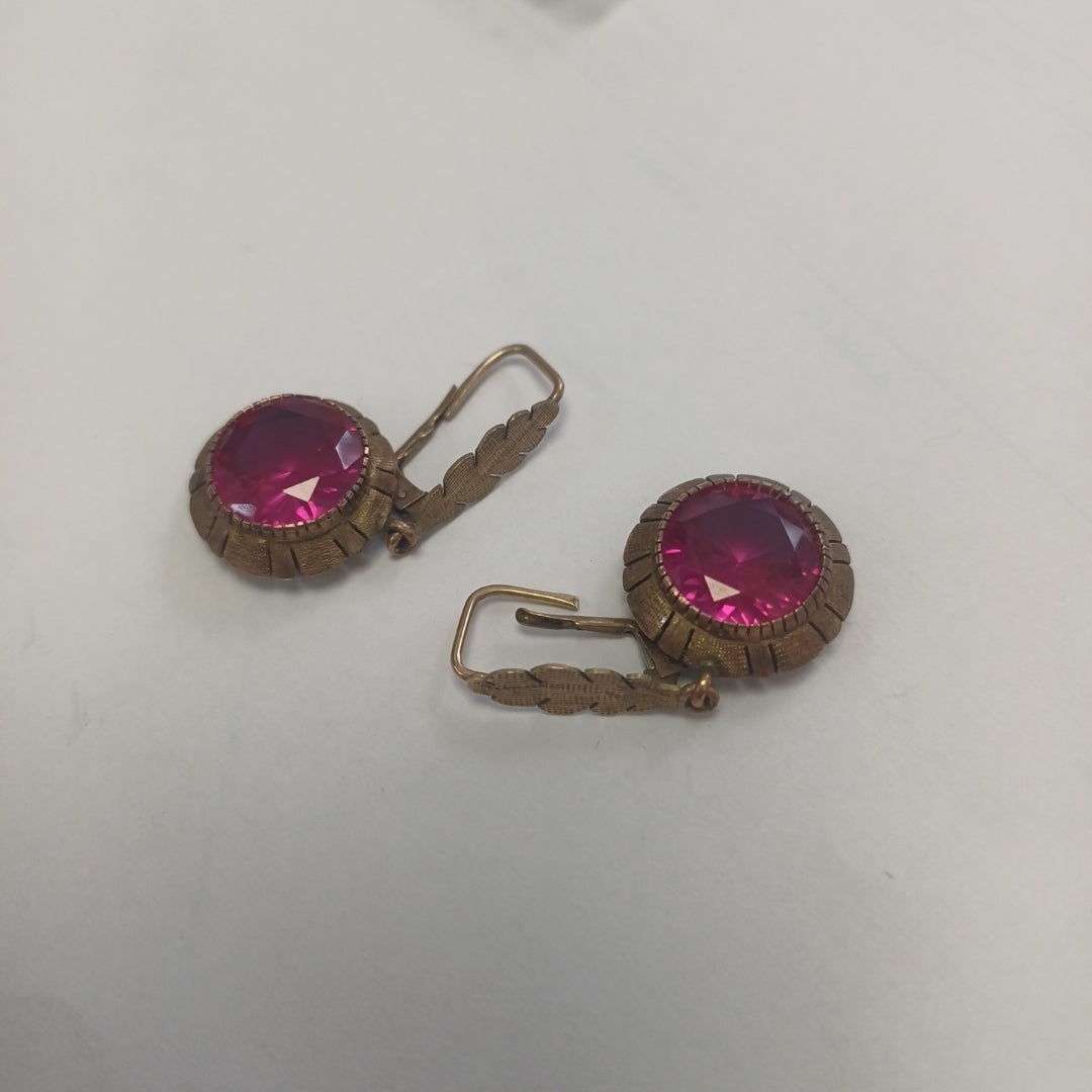 ARETES PAR ORO 8 K 6,80 GRMS (SEMINUEVO)