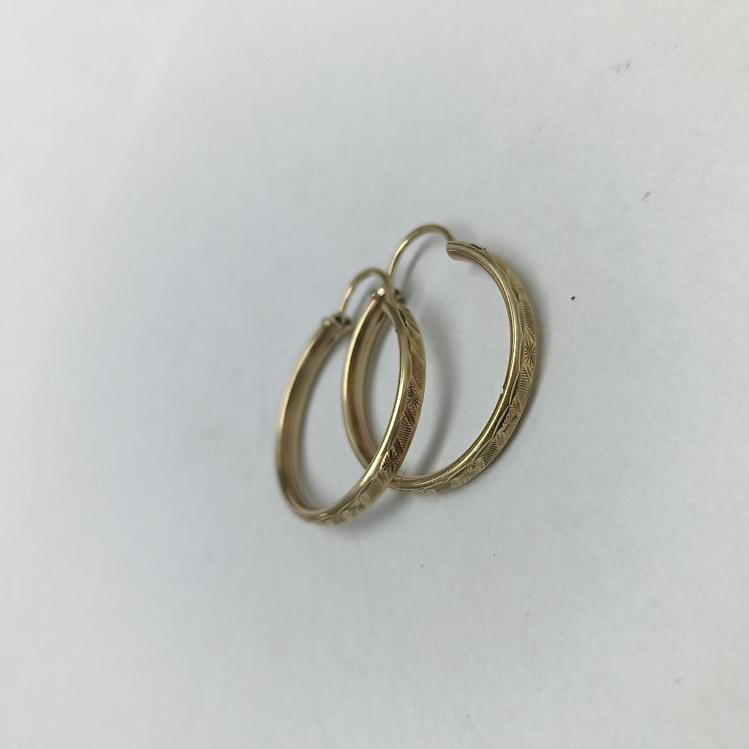 ARRACADAS PAR ORO 10 K 1,80 GRMS (SEMINUEVO)