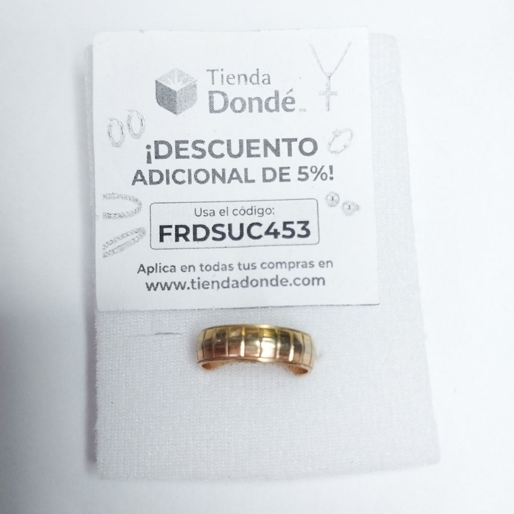 ARGOLLA ORO 14 K 2.7 GRMS (SEMINUEVO)