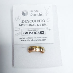 ARGOLLA ORO 14 K 2.7 GRMS (SEMINUEVO)