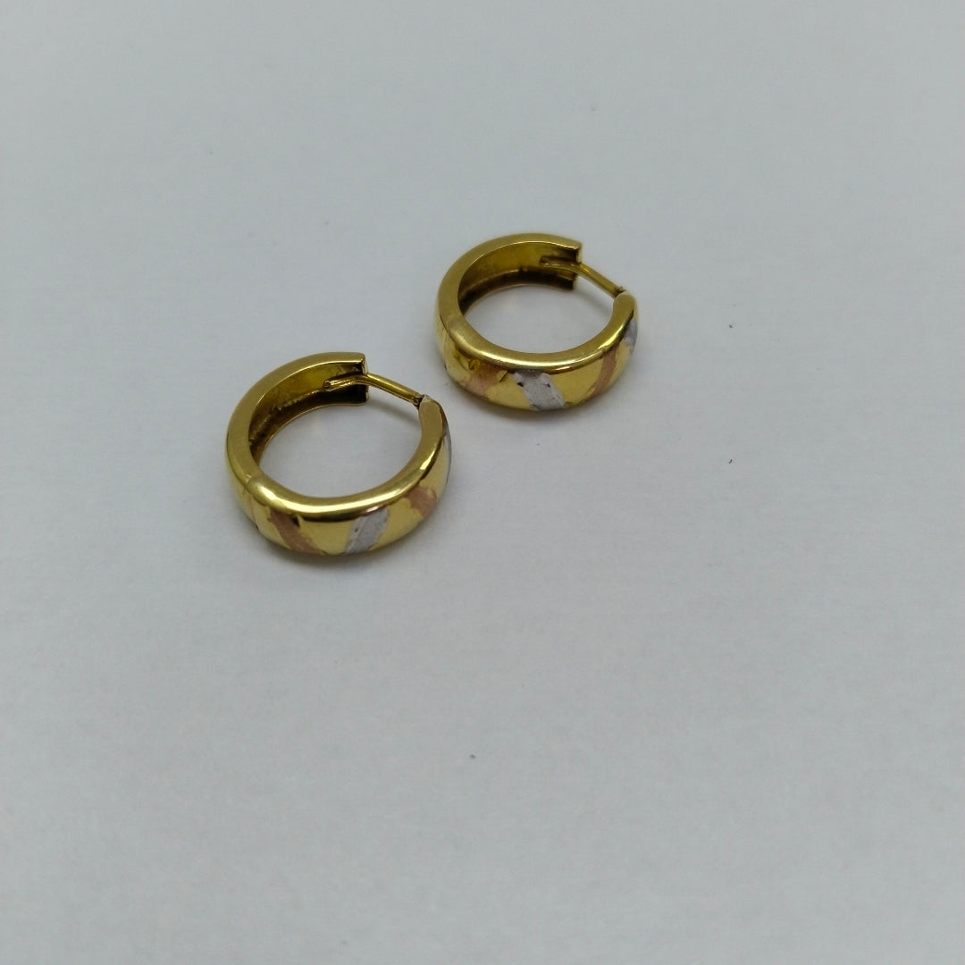 ARRACADAS PAR ORO 10 K 1,70 GRMS (SEMINUEVO)