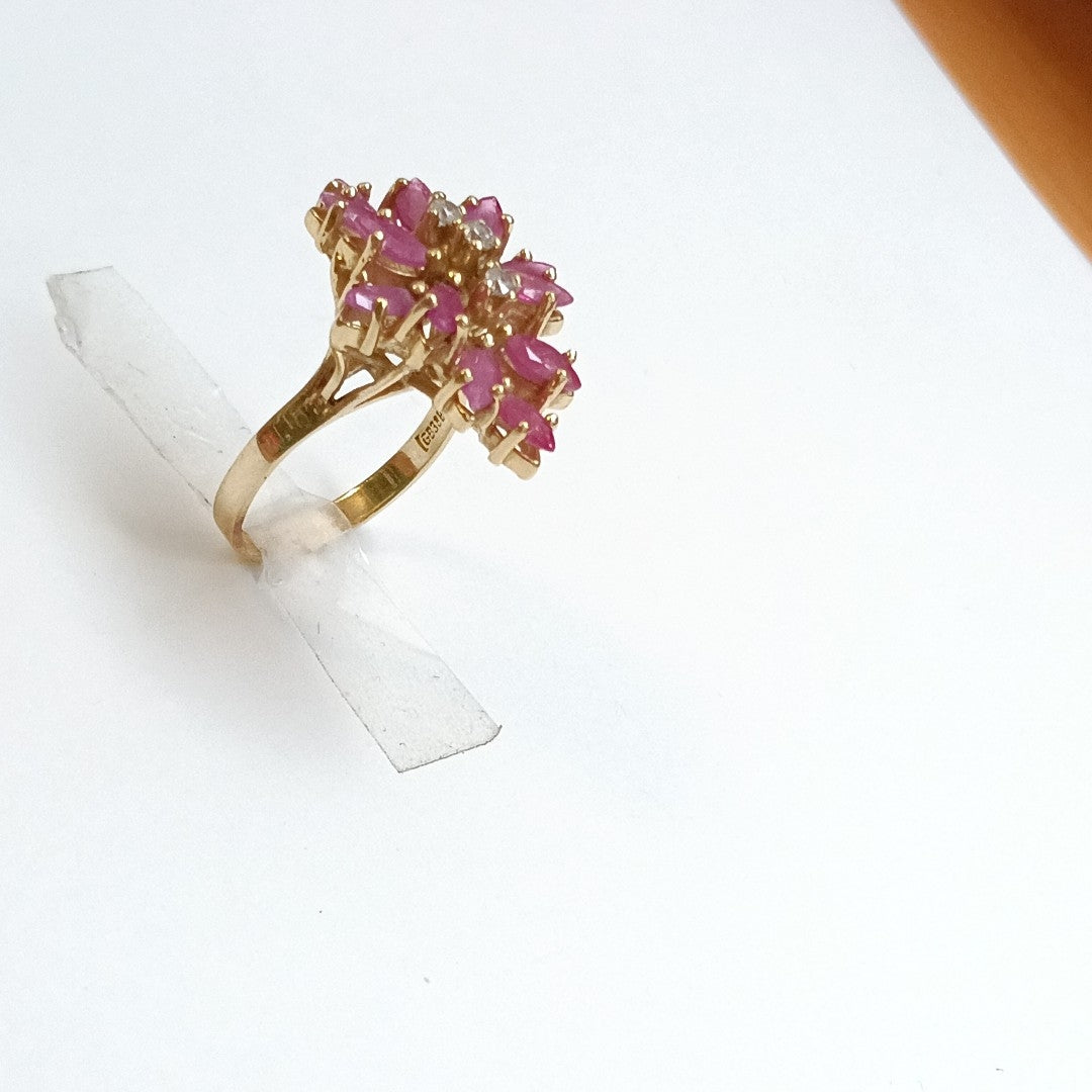 ANILLO ORO 14 K 6,60 GRMS (SEMINUEVO)