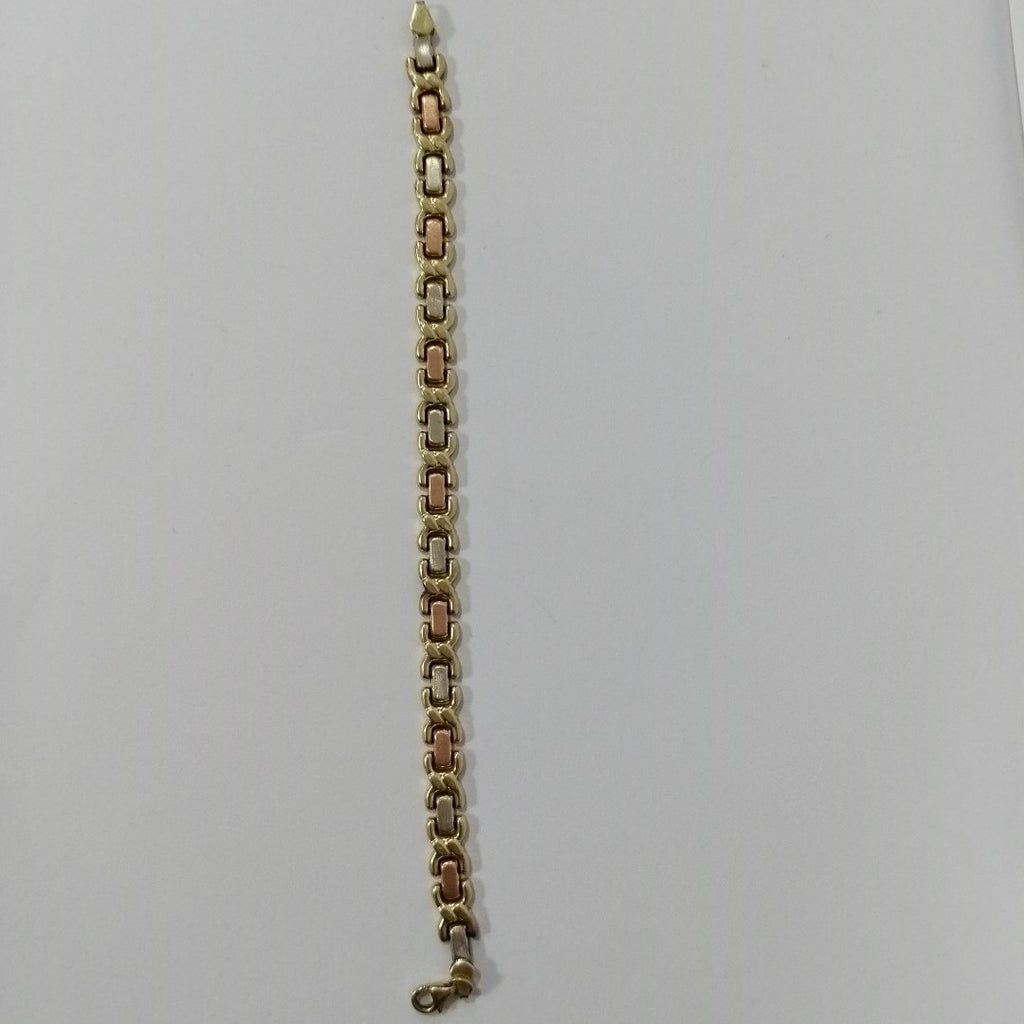 PULSERA ORO, ORO COMBINADO 10 K 6 GRMS (SEMINUEVO)