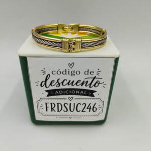 BRAZALETE ORO 18 K 27.6 GRMS (SEMINUEVO)